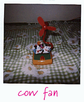 the wondrous cow fan!